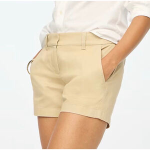 J.Crew Light Khaki 5” Classic Chino Shorts